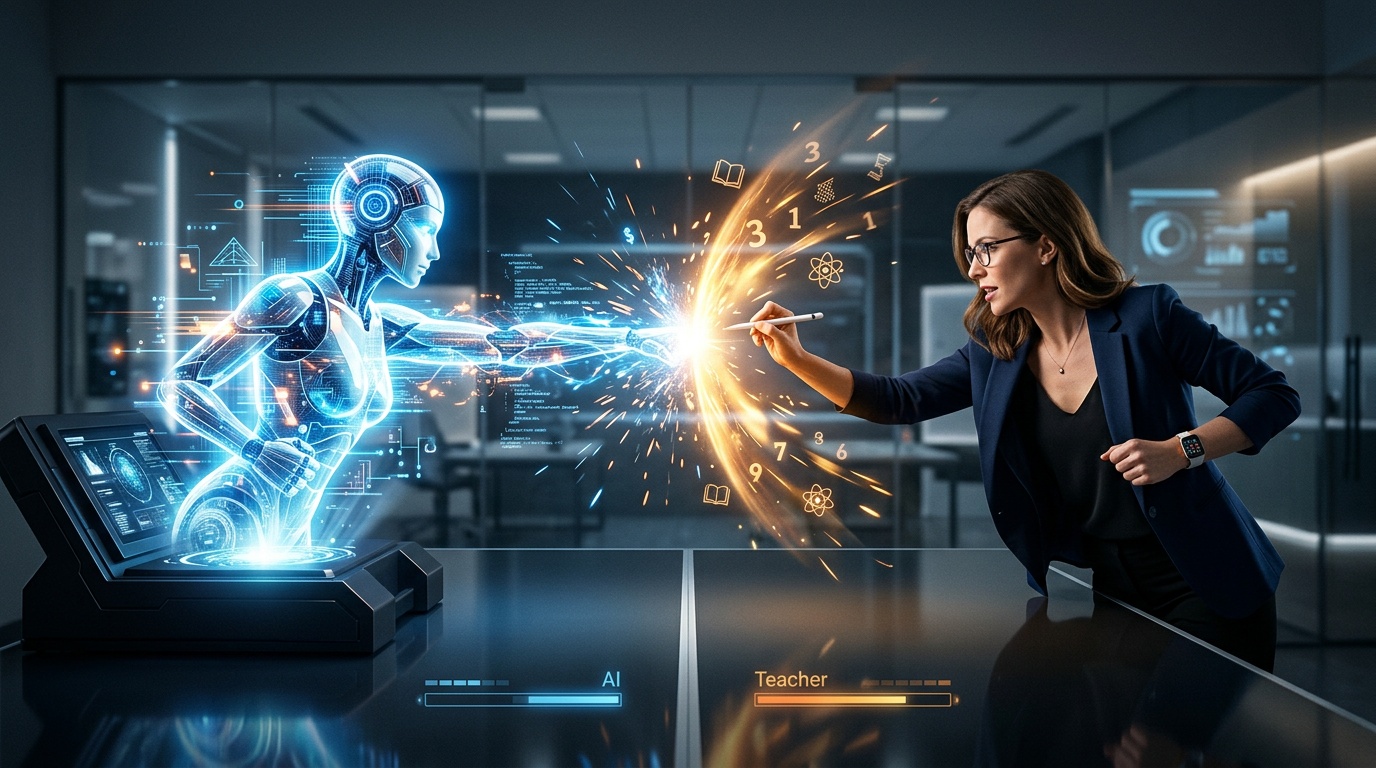 AI 會取代老師嗎？（劇透：或許會，這就是原因）